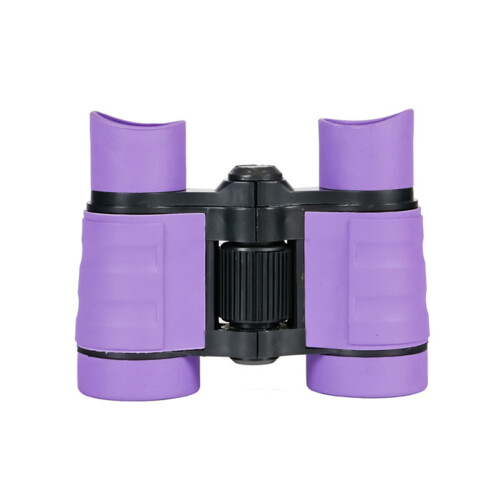 4X Adjustable Kids Binoculars Simulated For Bird Watching Purple 1