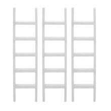 3 Pcs Miniature Wood Ladder For Dollhouse DIY Craft Decor