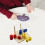 1 Set Kids Sorting Stacking Toy Color Cognitive Game 10