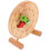 1Pc Wooden Cognitive Clock Toy Mini Teaching Clock Playset For Babies 4