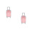 2Pcs Simulation Traveling Case Plastic Suitcase For Kids Pretend Play 7