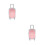 2Pcs Simulation Traveling Case Plastic Suitcase For Kids Pretend Play 6