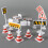10 Set Stradali Transenne Miniatura Per Bambini 2