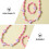 2 /Set Bambini Con Perline Legno E Collana 10