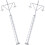 2 Pezzi Modello Luce Ferroviaria Mini Illuminazione Sabbia 6