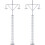 2 Pezzi Modello Luce Ferroviaria Mini Illuminazione Sabbia 2