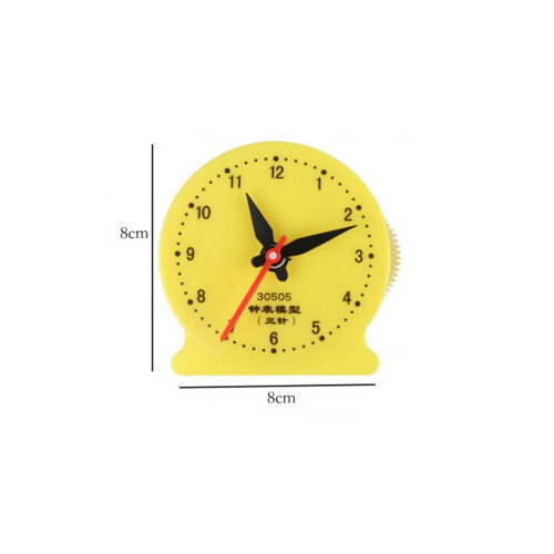 5Pcs Clock Model Learn To Read Time Educational Toys For Students 1