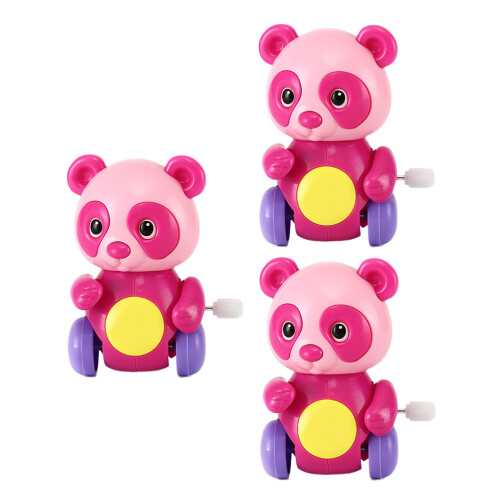 3 Giocattoli Panda A Carica Camminano Per Bambini
