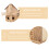Set Giocattoli Legno Bambini Con Scatola Musicale, Mulino E 10