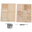 Set Giocattoli Legno Bambini Con Scatola Musicale, Mulino E 6