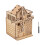 Set Giocattoli Legno Bambini Con Scatola Musicale, Mulino E 4