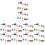100 Set Stradali Miniaturizzati Per Bambini 7