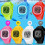 Digitale Noctilucente Waterproof per 4