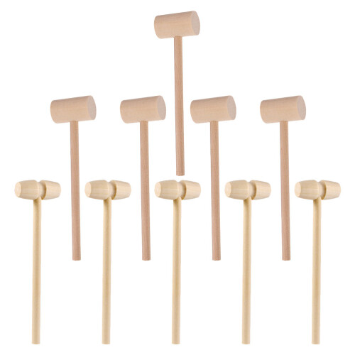 40 Martelli In Legno Per E Set Archeologico Bambini
