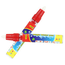 Penna 2 Pezzi con Pennello per Tessuto e Scrittura Bambini