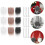 One Set Diy Gnome Making Beard Accessories Braids Props Supplies 3