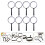 8Pcs Handheld Magnifying Glass For Reading And Kids Use 6