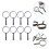 8Pcs Handheld Magnifying Glass For Reading And Kids Use 4
