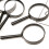 8Pcs Handheld Magnifying Glass For Reading And Kids Use 10