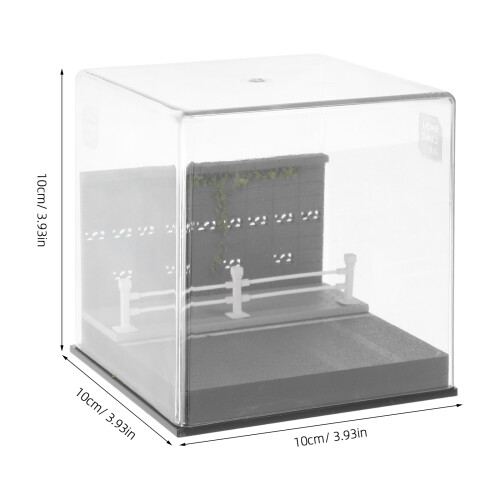 Car Model Display Case: Scatola Trasparente Antipolvere Per Modellini 1:64 1