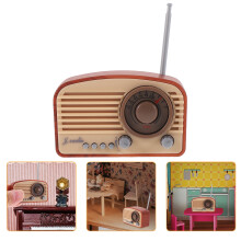 4 Miniatura Radio Vintage Simulazione