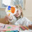 2 Pezzi Ventagli Non Finiti Da Dipingere Per Bambini 9