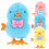 4 Giocattoli A Carica Saltano Peluche 3