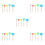 25 Pezzi Set Spugne Eva Doodling 7