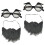 2 Set Cosplay Con Occhiali Per Costume E 6