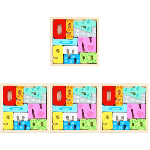 4 Puzzle Educativo Interattivo Per Bambini Resistente All'Usura 2