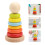 2 Set Impilabili In Legno Giochi Educativi Per Bambini 11