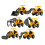 6 Escavatore Per Bambini Camioncino A Rinculo 6