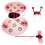 4 Set Coccinella E Cerchietto Per E Adulti 3