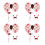 4 Set Coccinella E Cerchietto Per E Adulti 8