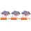 3 Sets Blokken Letter Speelgoed 9