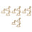 12 Set Puzzle In Legno 3D Educativo Per Bambini 3