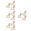 12 Set Puzzle In Legno 3D Educativo Per Bambini 5