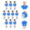 10 Calciatori In Per Balilla 4