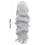 Colorful Long Wave Curly Wig With Bangs Cosplay (Silver Grey) 2