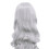 Colorful Long Wave Curly Wig With Bangs Cosplay (Silver Grey) 3