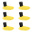 10 Stuks Gewatteerde Eendenpoten Decoratie Kleding Accessoire 10