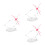 3 Set Per Action Figure Con Effetti E Base 7