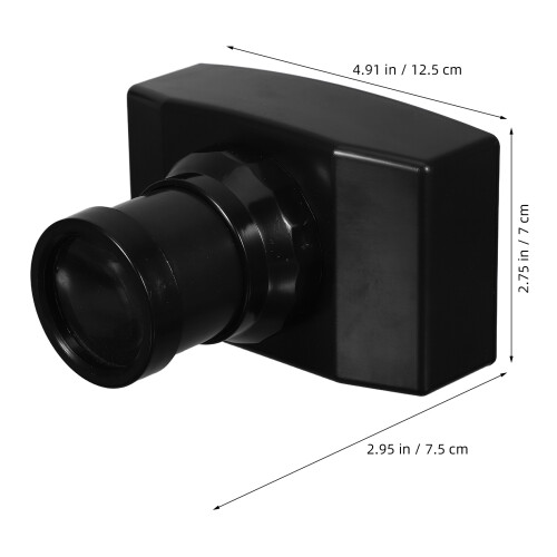 Science Camera Model: Convex Lens Voor Optische Experimenten - Kunststof 1