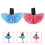 2 Decorativi Per Con Gonne Da 3