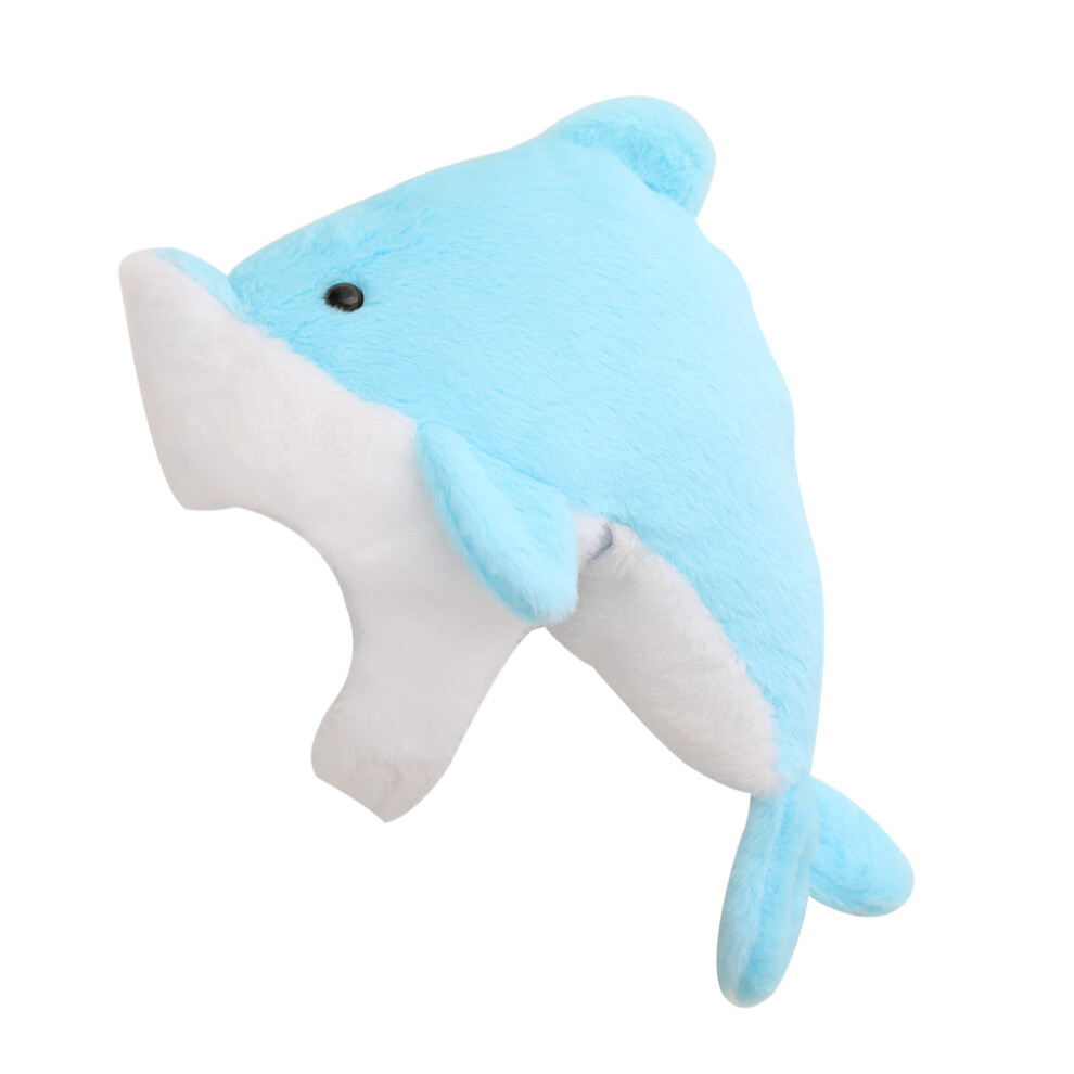 Plush Kapelusz KształT Delfina Cosplay Rekwizyt Do Fotografii Impreza-image