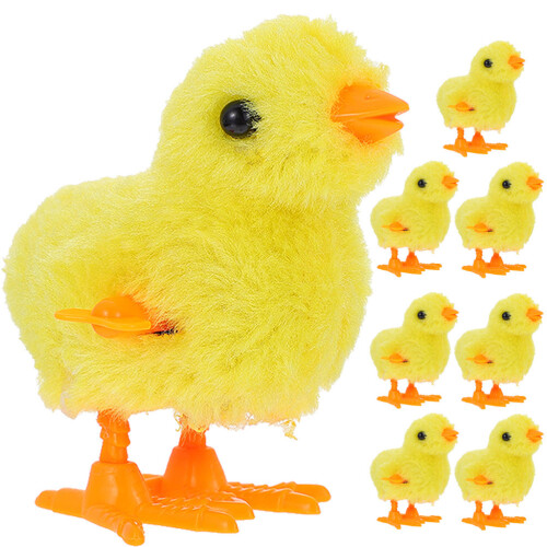 10 Stuk Kippen Speelgoed Decoratief Kinder 1