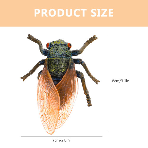 1 Set Cicada Simulata Decorativi Bambini 1