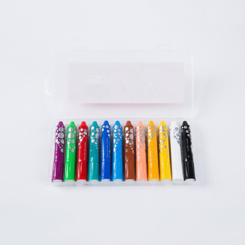 12 Kinderen Roterende Crayons Wasbare Oliepastel Set 2