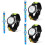 6Pz Orologi Toddler Con 3D E Arabi Chiari 6