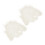 2 Kunstmatige Kerst Witte Baard Sinterklaas Cosplay 6